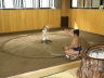 Dohyo cleaning
